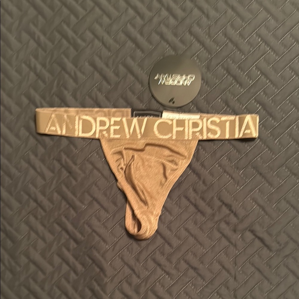 Andrew Christian Gold Thong